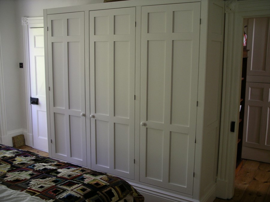 hand made wardrobes have fully framed panel doors
