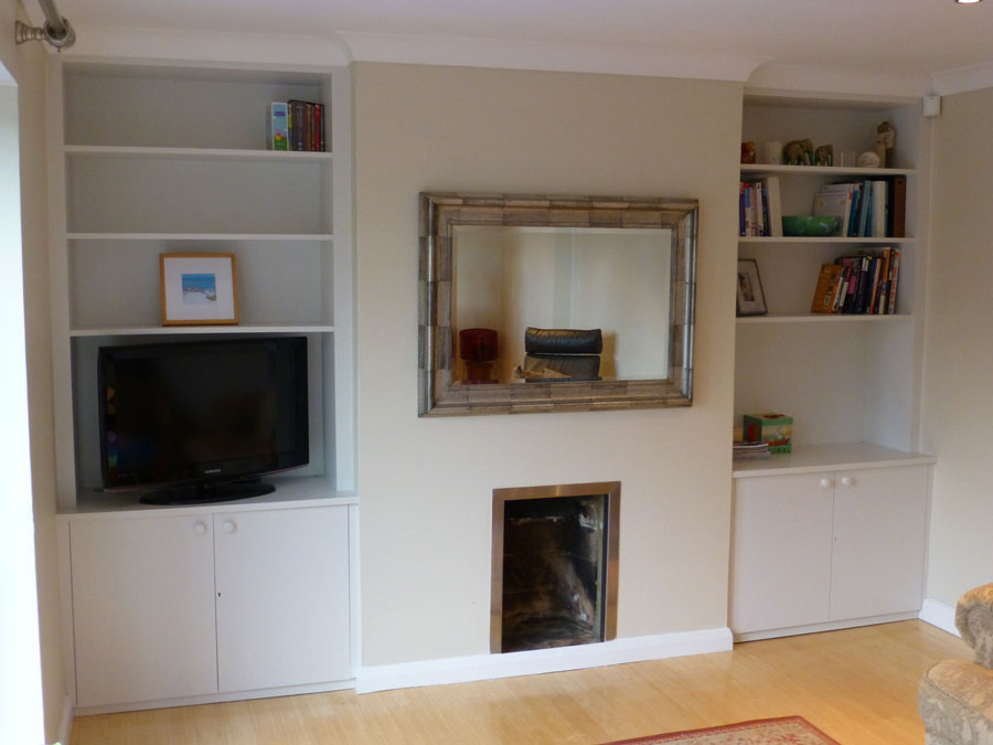 Floor To Ceiling Fitted Alcove Cupboards By Peter Henderson